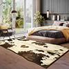 Faux Animal Skin Alien Rug Soft Non Slip Floor Mat For Living Room Bedroom Bedside Easy Clean Entrance Door Carpet