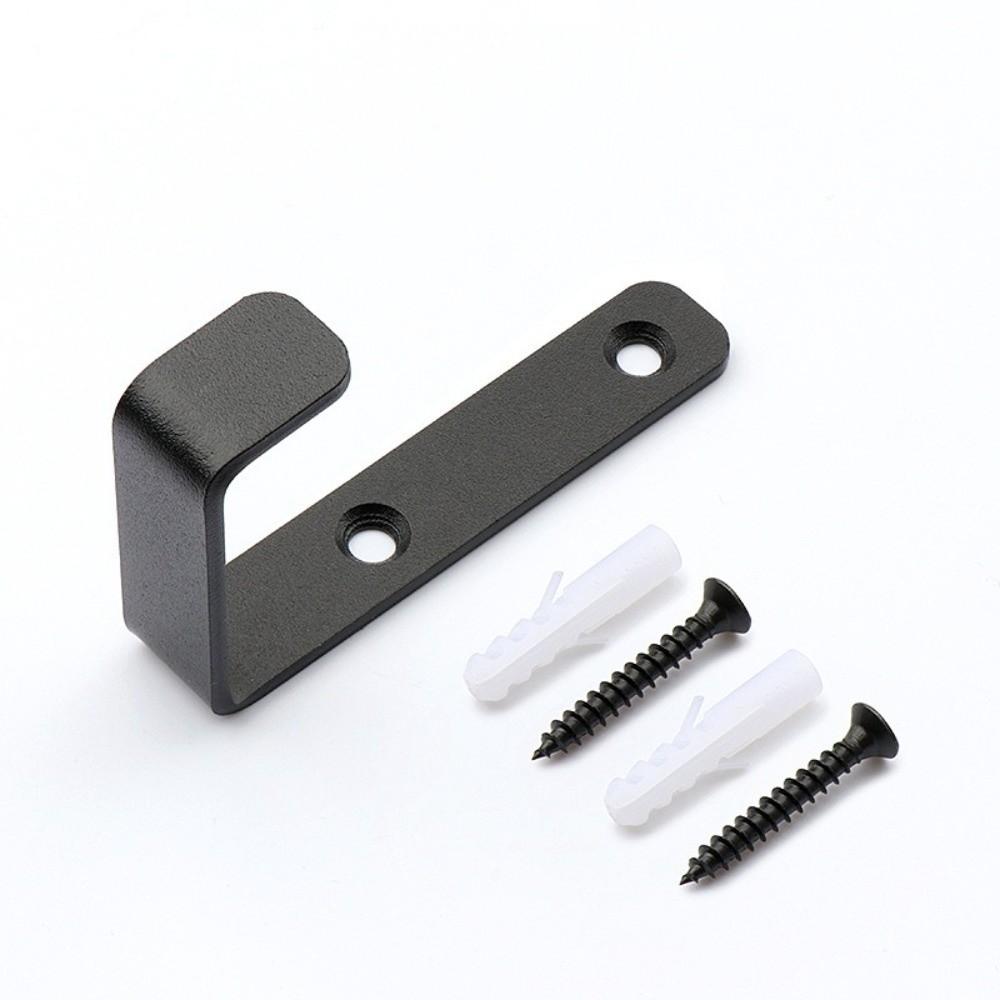 5pcs/set Metal Coat Rack Hooks with Screws Single Claw Hooks Wall Hooks Multi-Purpose Space Saving Clothes Hanger