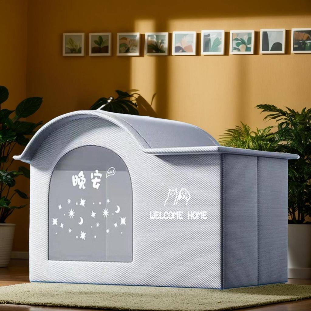 Cooling Cat House For Outdoor Foldable Cooling Cat House With Ice Pack Pet Cool Shelter Easy Cleaning Hot Days Supplies For Lawn