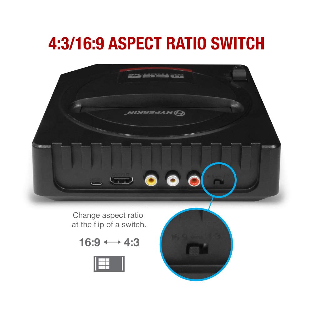 MEGA RETRON HD Mega Drive Kompatibles Retro-Spiel