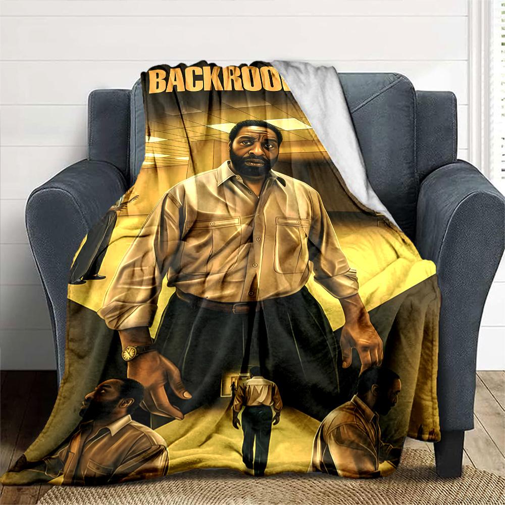 1pc Blanket - horror film The Backrooms Print Design,Lightweight Blanket for Sofa,Bed- Soft &Warm,Gift for All Seasons