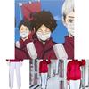 Stilvolles Haikyuu Miya Atsumu Cosplay-Kostüm mit lockerer Passform und Mesh-Futter