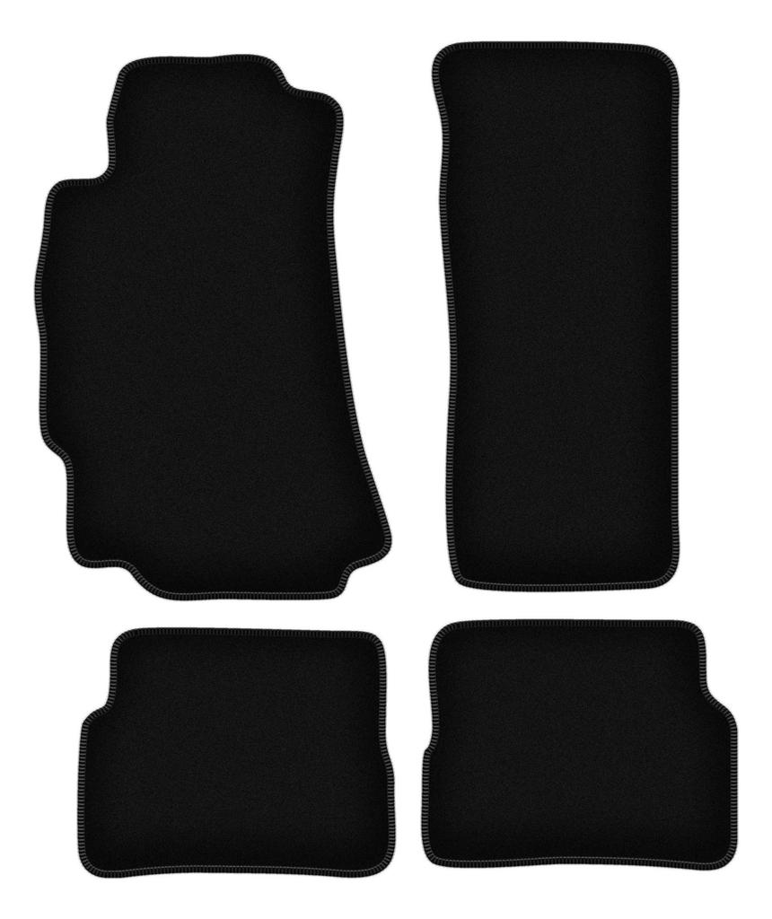 BASIC black velour floor mats for: Mazda RX-8 coupe (2003-2012)