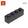 Non-Toxic 67Pcs/Lot 3010 1X4 Basic Building Blocks Moc Parts Compatible With Bricks Diy Children Toys Assembly Gift Storage Box