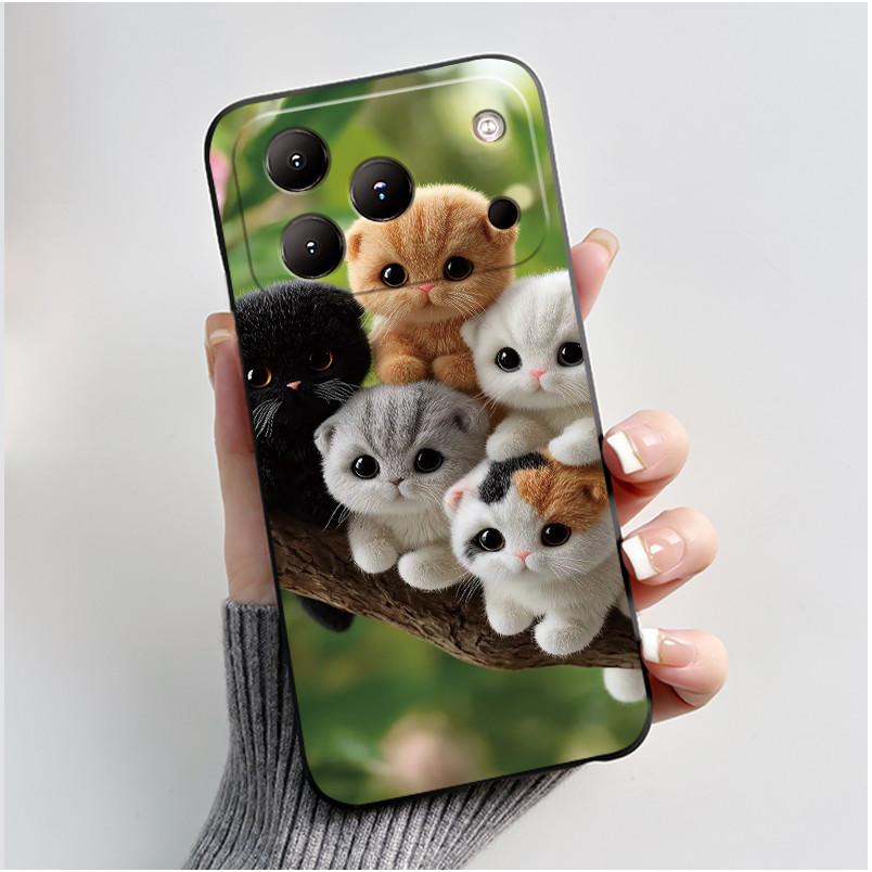 Casing For BlackView Wave 7C Phone Case Aesthetic Luxury Cute Cool Boys Girls Pattern Black Soft TPU Protective Shell Cover
