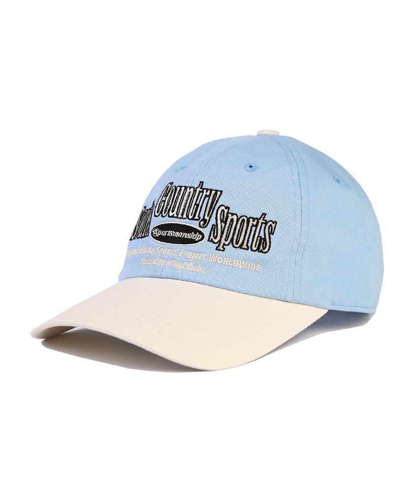APEX DESIGN Vintage Sport Cap - Sky Blue/Ivory