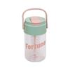 Summer Straw Cup for Girls – Fruit Tea Filter, Portable & Stylish Student Plastic Cup