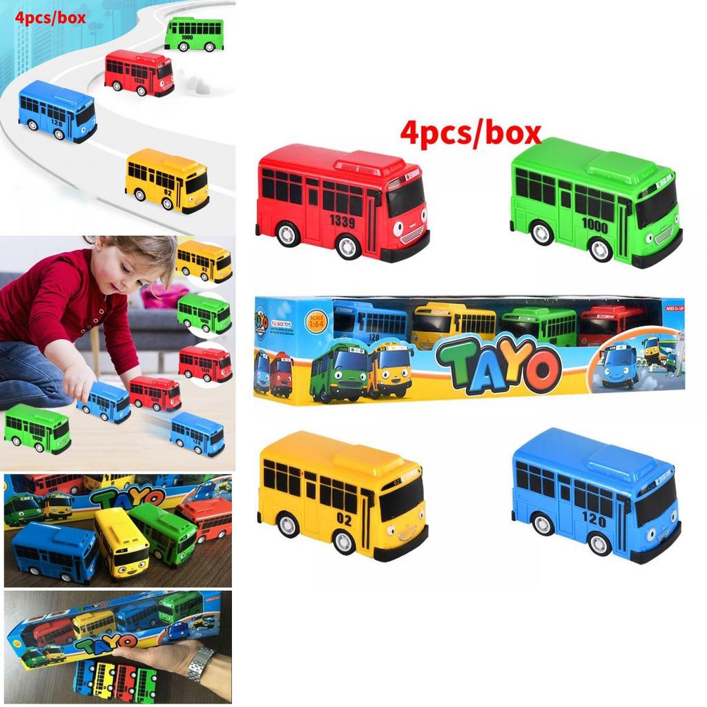 Hochwertiger Minibus in neun Farben mit funktionierenden Türen Lernspielzeug-Set