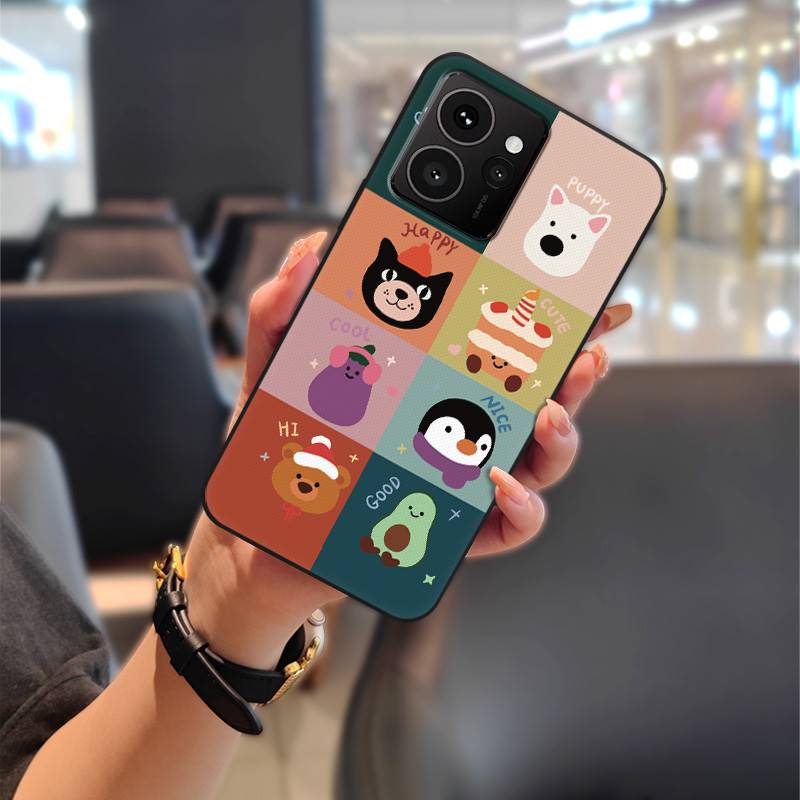 Protective Anti-dust Phone Case For Nokia HMD Skyline Silicone Soft Case Waterproof Back Cover Graffiti Full Wrap Cute