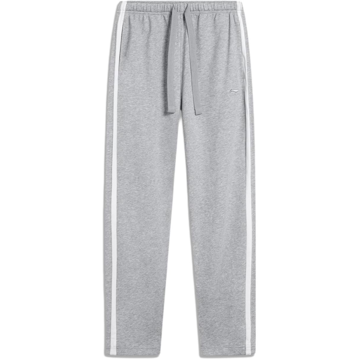 

Li Ning Sports Fashion Series Color Block свободные прямые спортивные брюки женские плавки Flower-Gray AKLT668-1 XL