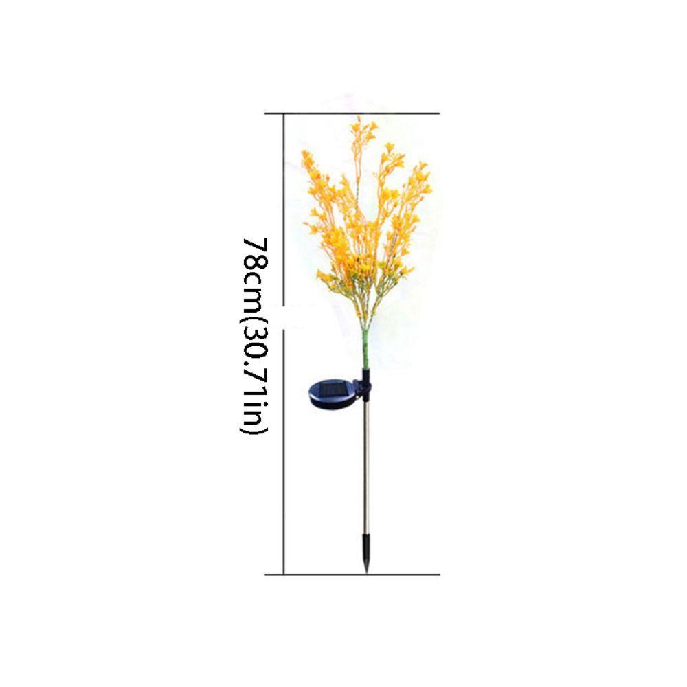 IP65 Waterproof Solar Courtyard Lights Ground Plug Lamp Solar Garden Lights  Balcony Decoration