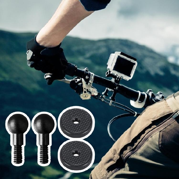 Heavy Duty 15mm Ball Head To 1/4Inch Threaded Adapter For Professional Video Gear Camera Accessories Tripod Mounting