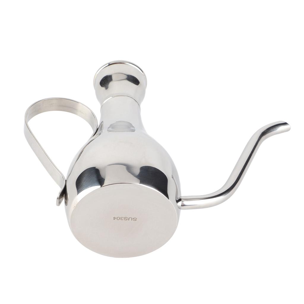 Bottiglia Dispenser Olio 350ml Acciaio Inossidabile 304 Casa Cucina Oliera Bottiglia Filtrante Olio