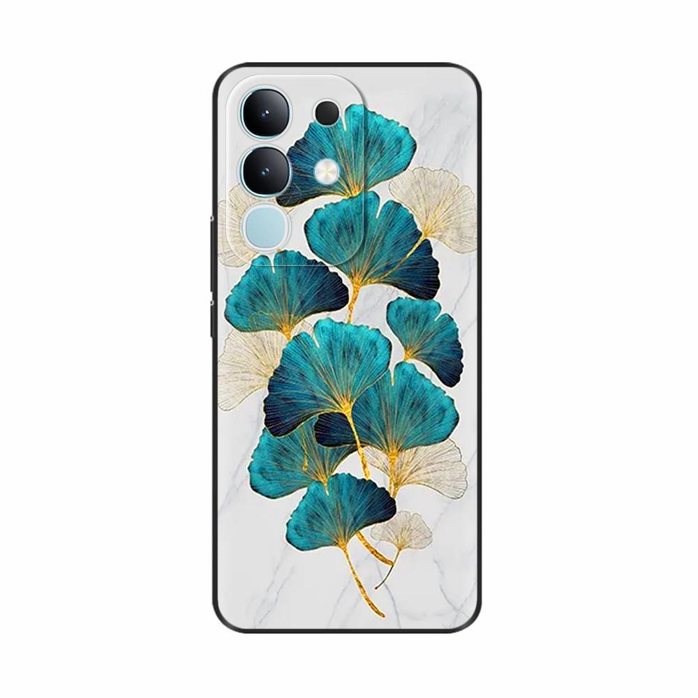 For Vivo Y29 4G Case Luxury Painted Back Cover Soft Silicone Phone Cases For Vivo Y29 4G Case Y 29 Shockproof Coque Bags Fundas