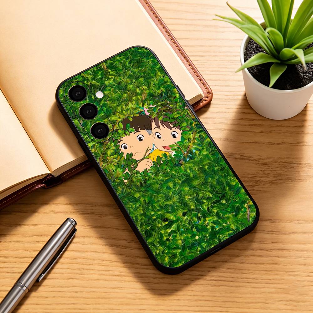 

Ponyo Sosuke Ocean Phone Case For Samsung Galaxy A73,A72,A71,A70,A53,A52,A51,Others Soft Black Cover Samsung a20s