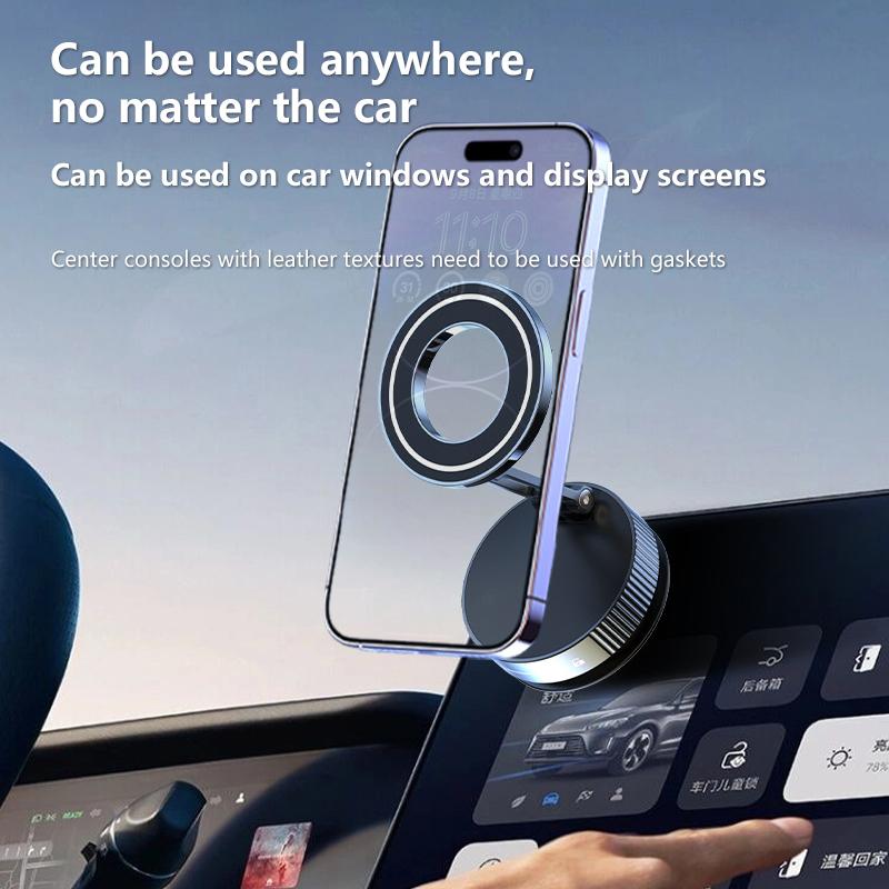 Xiaomi Super Strong Magnetic Phone Holder Foldable Design 360° Adjustable Vacuum Car Mount For Car Desk Bathroom Phone Holder