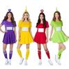 Vrouwen Teletubbies Kostuum Karakter Jurk Feestjurk