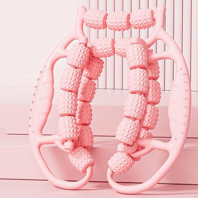 Massage Roller 23 Wheels Circular Leg Clamp Muscle Relaxer for Elbow Thighs Legs