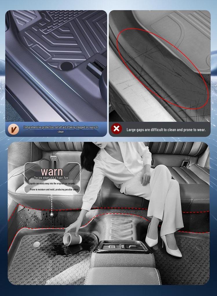 Leapmotor Lafa5 2026 TPE Full Coverage Floor Mats for Interior Modification