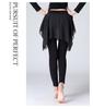 Women's Latin Dance Skirt Pants - Figure Skating & Ballet Dancewear