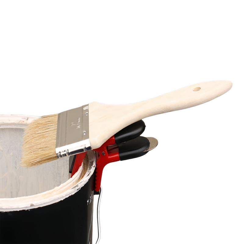 1Pcs Holder Clips Magnetic Paint Brush Holder Tin Opener Carpenter Painter Construction Diy Tool Parts Accessories