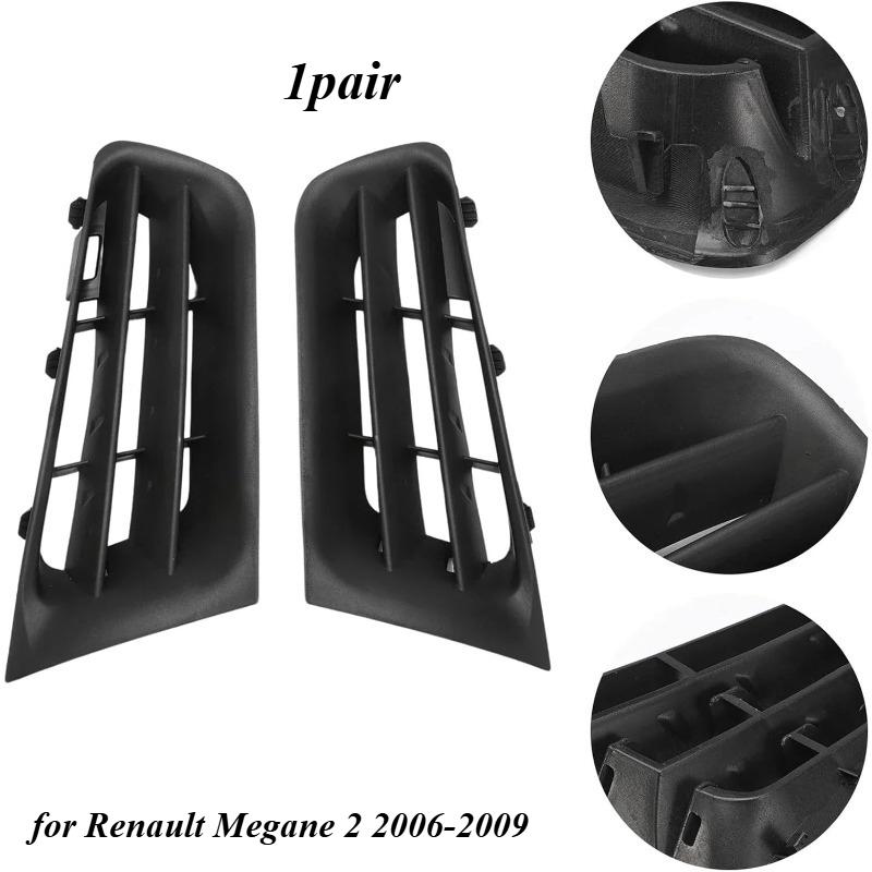1 Pair Left & Right Front Bumper Grille 7701474478 New For Renault Megane 2 2006-2009 1 Pair