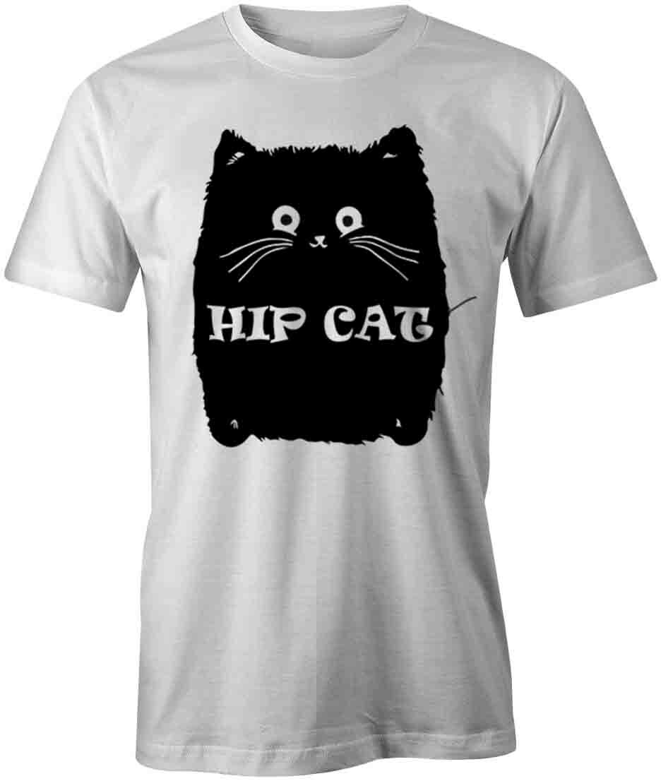HIP CAT TShirt Tee Short-Sleeved Cotton ANIMAL CLOTHING S1WSA96 S