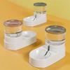 PP Material Pet Feeder Pet Water Fountain Drink Bowl Automatic Pet Feeder Large Cat Dog Food Dispenser