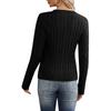 Women's Fashion Crew-neck Long-sleeved Casual Loose Pullover Sweater