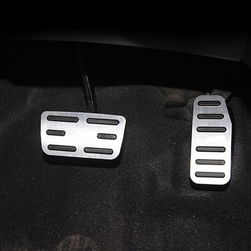 Car Interior Styling Accessories For Honda Freed GB3 2011-2014 Shuttle 2015- Aluminum Accelerator Pedal Brake Non-slip Mat