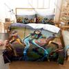British Musician Rina Sawayama Duvet Cover + 2 Pillowcases, Unique Art Design Bedroom Bedding Set