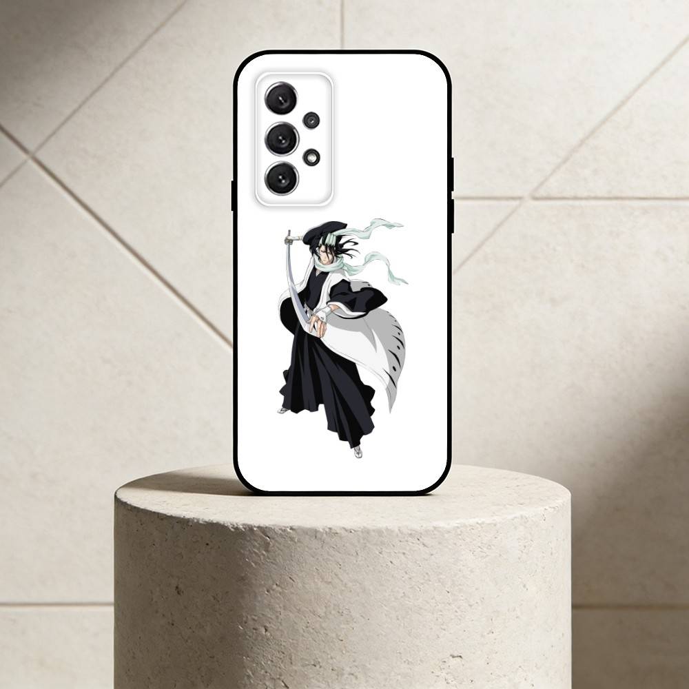 B-Bleachs Phone Case For Samsung S25,24,23,22,30,21,10,9,Ultra,Plus,Lite Soft Black Case Samsung S21plus