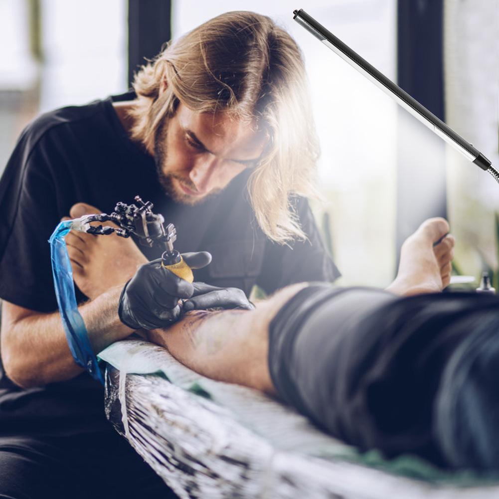 Portable USB LED Clip Table Lamp Adjustable Desk Light for Tattoo/Manicure/Makeup Black