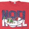 Vintage 80s Peanuts T-Shirt Single Stitch Snoopy Woodstock Noel Christmas