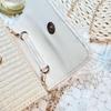 Girls' Butterfly Pearl Crossbody Bag - Cute Summer Straw Handbag with Mesh Trim