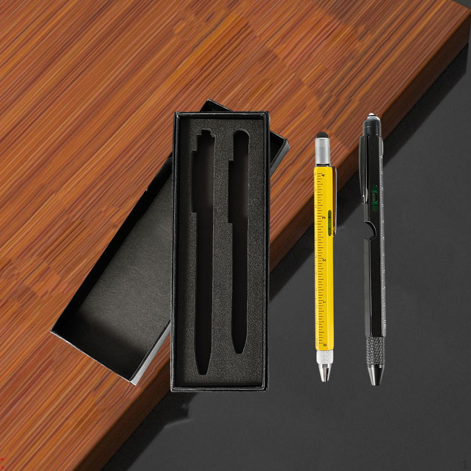 

Подарки 9 в 1 для мужчин, ручка для папы, многофункциональные многофункциональные инструменты, мастер на все руки yellow and black