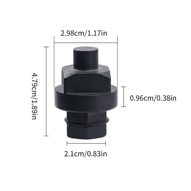 T40058 Veivakseldreiesokkel for 6-sylindret 2.4-liters motor Veivaksel Kamaksel Kile Dreiesokkel Adapter