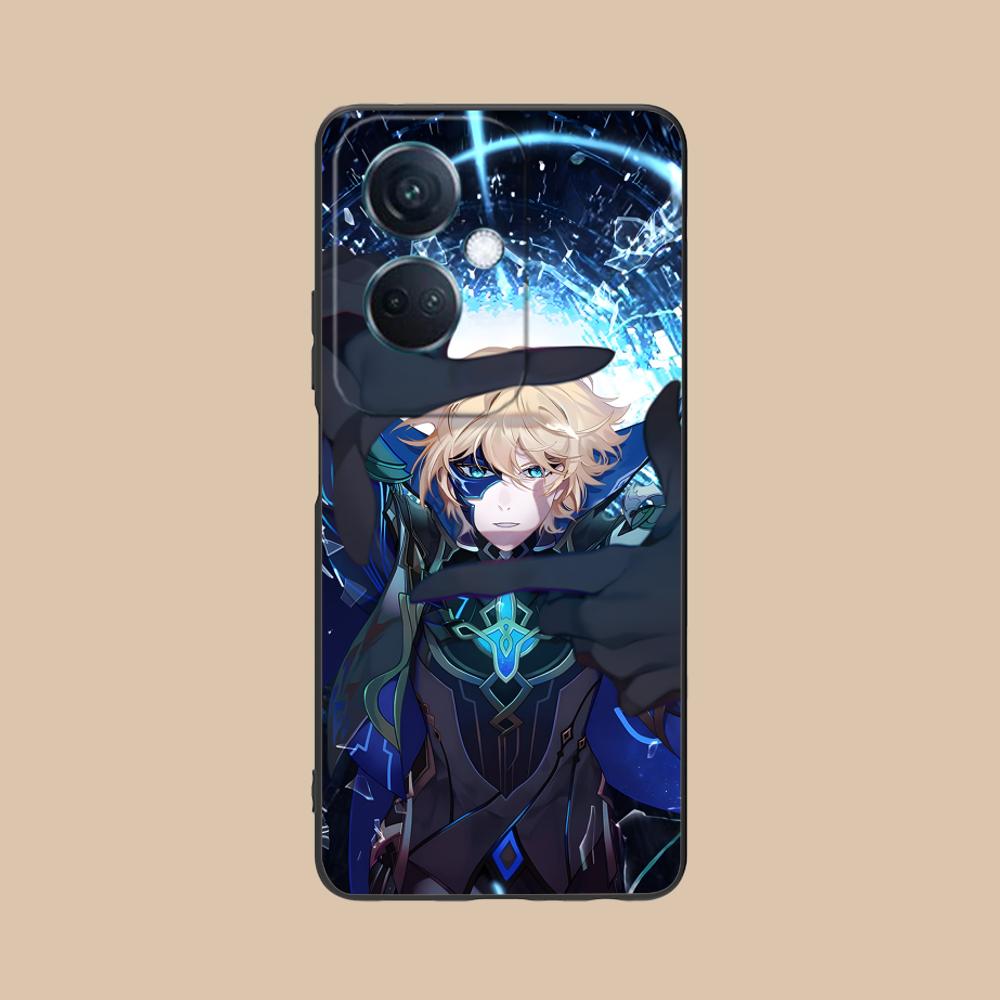 Game GI Dainsleif Phone Case for OPPO Find X9 X8 X7 X6 X5 X3 X2 Plus s Pro Ultra Lite Soft TPU Shockproof Cover