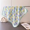 Geometric Color Matching Simulation Silk Printing Square Scarf Shawl Scarf High-end Neck Small Square Scarf Headscarf Silk Scarf Women