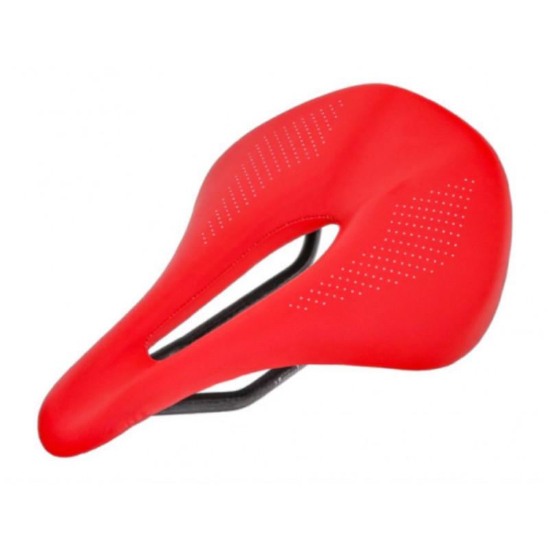 Carbon Fiber Bicycle Saddle Mountain Road Bikes Comfortable Gel Pad Seat Cover Unisex