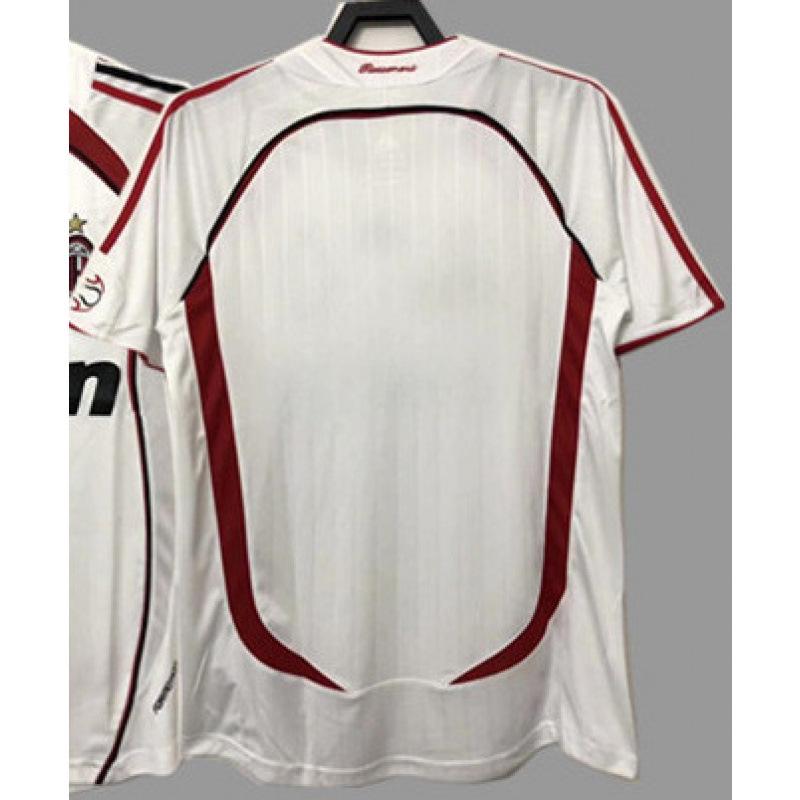 Nacionalinė M/S/AC retro futbolo uniforma klasikinė nostalgiška replika Tailandiška versija trumpomis rankovėmis sportinė apranga