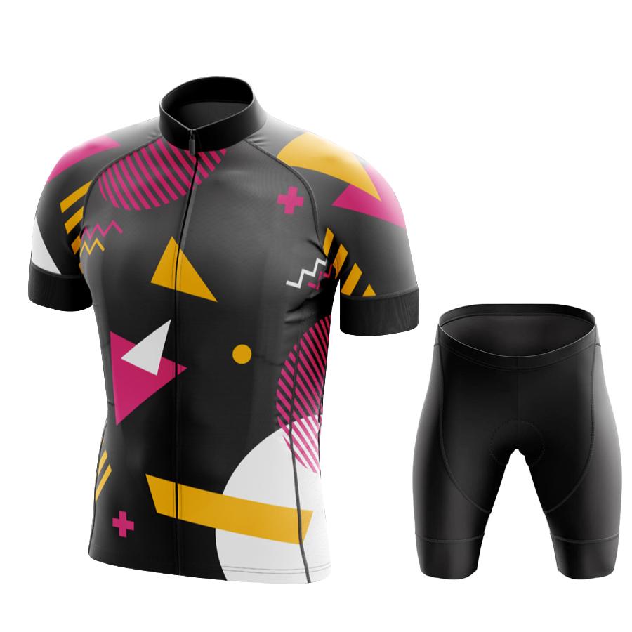 2026 Radsportbekleidung Shorts Mann Männer Sommerkleidung Herrenjacke Uniform Trikot Set Laserschnitt Trägerhose Mtb Männliche Fahrradhosen