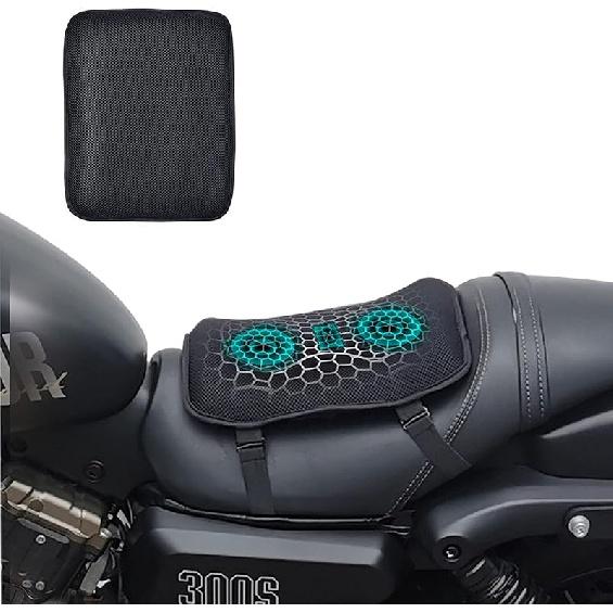 

Гелевая подушка для мотоциклетного сиденья, универсальная подушка для мотоциклетного сиденья, ремень, 3D сотовая дышащая амортизирующая гелевая подушка для сиденья, удобная езда Medium - Front Row/Rear S