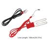Easy Install Electric Fence Tape Connector Red and Black Electric Tape Connector