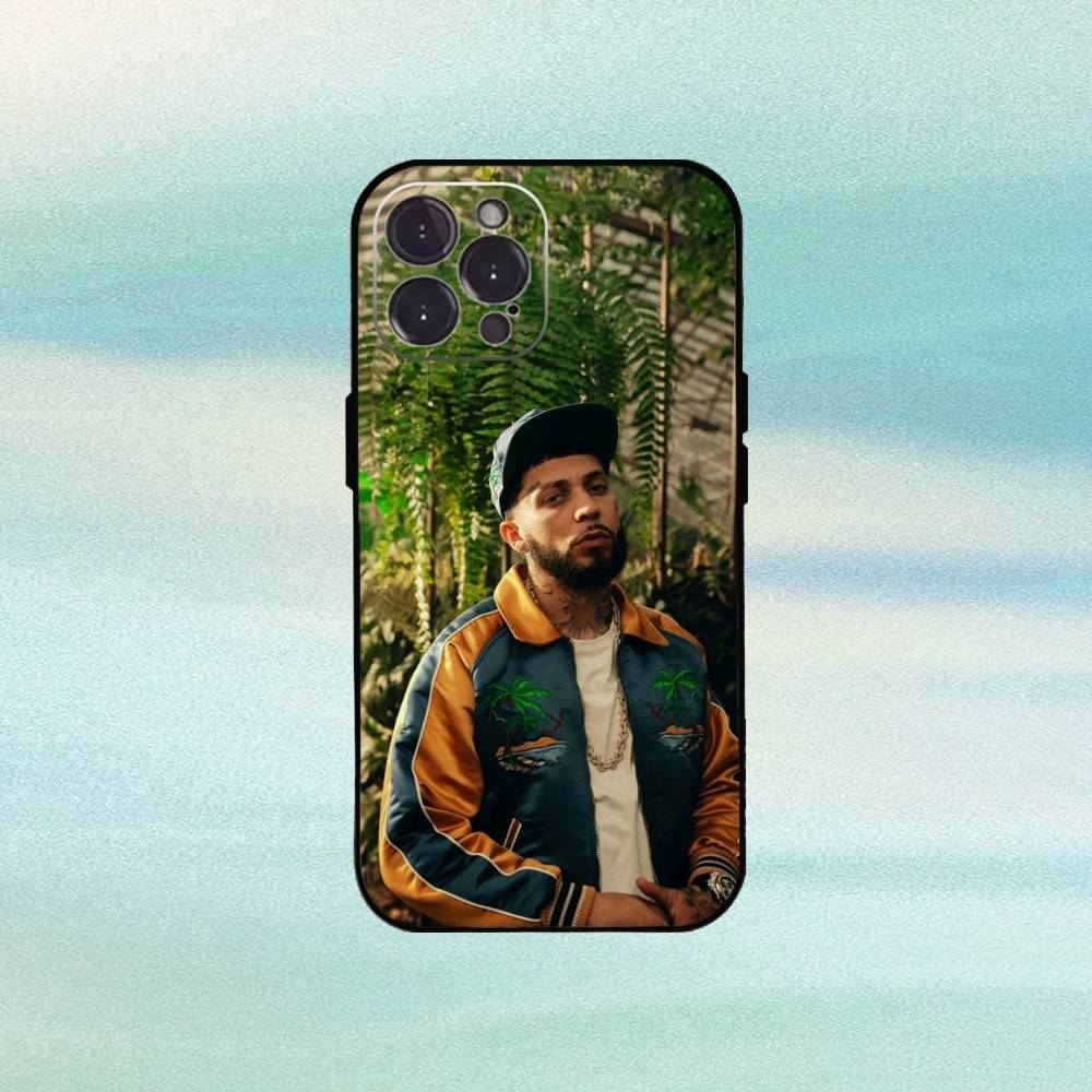

Jc R-Reyes Singer Phone Case For iPhone17,16,15,14,13,12Plus,Pro Max,XS,5G Soft Silicone Black Cover iPhone16e