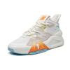 Anta Bastard 4.0 Slip Resistant Cushioning Slip Resistant Cushioning Low Top Skateboard Shoes Women's White Orange 122238080-10