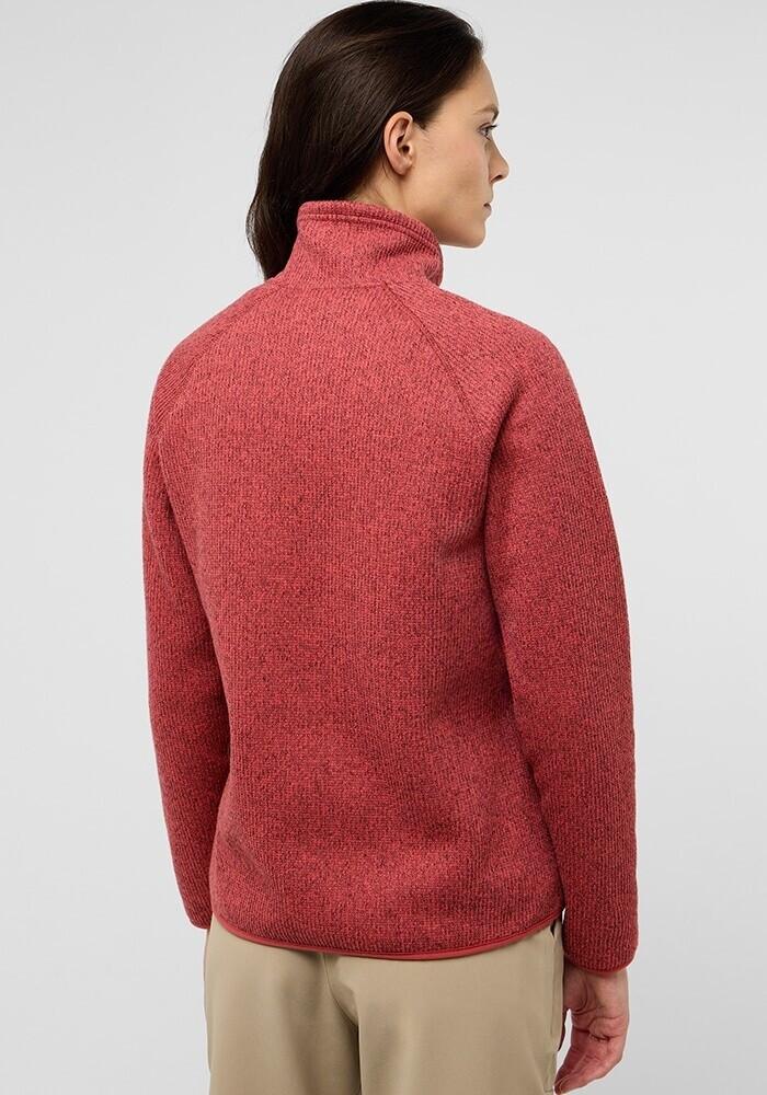 Jacket Jack Wolfskin Kaminfeuer Jacket Women Red Coral