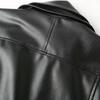 Kaslead New Arrival Women's Clothing Fashion Style Fashion All-Match Loose Long Sleeves Leather Jacket Coat