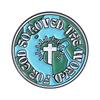 Catholic Saint Cross Medal Enamel Pins Jesus Christ Is Lord God Virgin Mary Latin Prayer Brooches Lapel Badge Jewelry Gifts