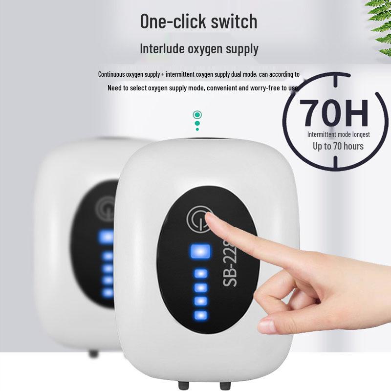 Rechargeable Dual-Use Oxygen Pump for Outdoor Fishing